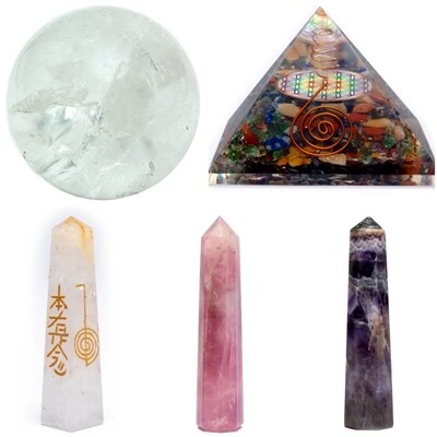 Gemstone Pyramids &amp; Obelisks