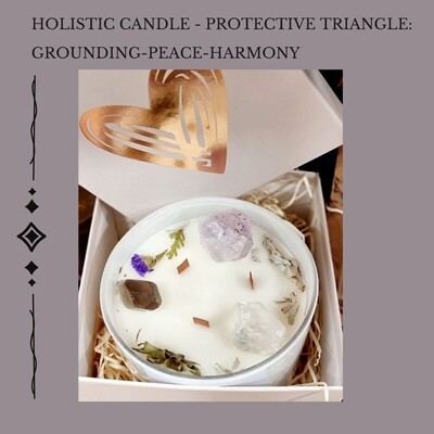 Protective Triangle Candle Large 