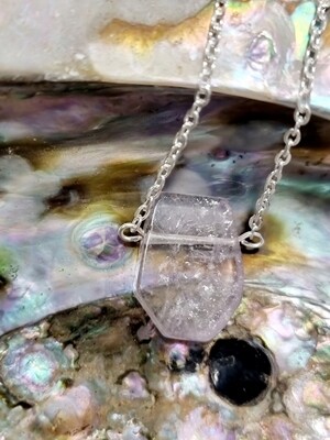 Amethyst Crystal Amulet of Harmony 