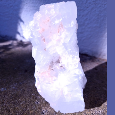Apophyllite Cluster Crystal Geode