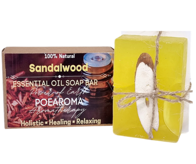 Sandalwood Natural Essential Oil Soap Bar