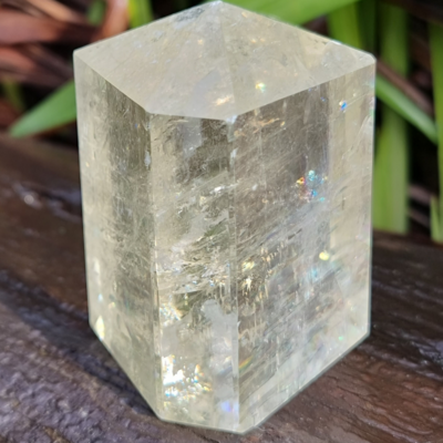 Honey Quartz Kaleidoscope Calcite Master Healer Energy Generator Wand