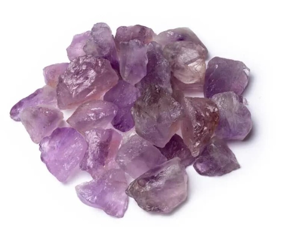 Amethyst Crystal Rough Natural Stone Tranquility Heals Repair Balance the Aura 3-4cm 