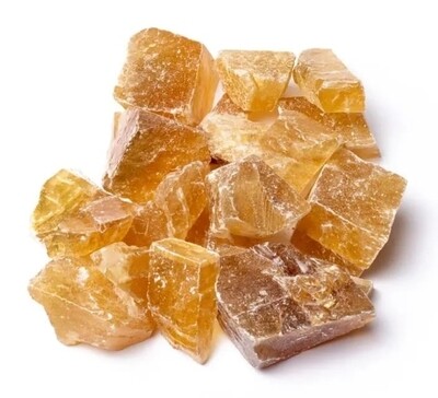Raw honey calcite crystal - Calm &amp; Focus 