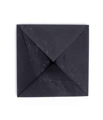 Shungite pyramid crystal Shungite 100% natural protection against EMF radiation and other harmful influences caused by using mobile phones