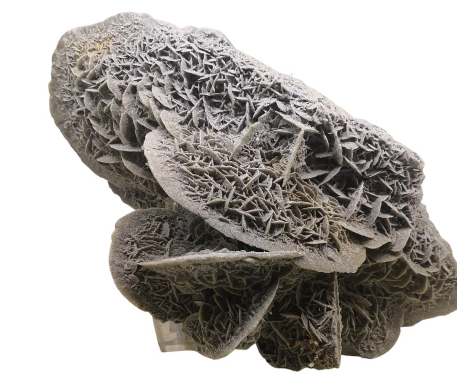 Plaster/ Gypsum/ Desert Rose Grey Mineral Stone Cullar Granada. SPAIN