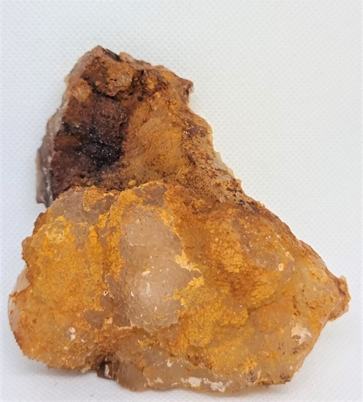Orange Chalcedony Quartz Crystal 