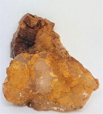 Orange Chalcedony Quartz Crystal 