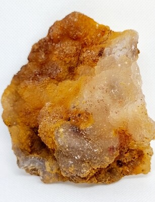 Orange Chalcedony Quartz Crystal Rough 