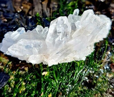 Clear Cluster Quartz Rough crystal