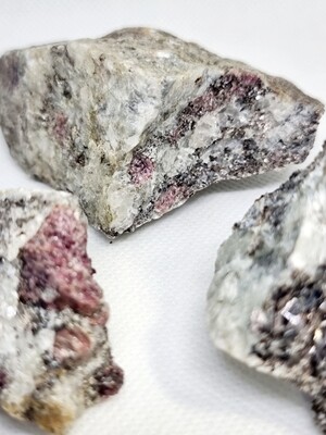 Garnet (Cherry Cake) Crystal Rough natural stone
