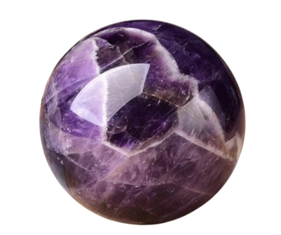 Amethyst Sphere Natural Stone Deep Purple ±95mm  AAA Grade