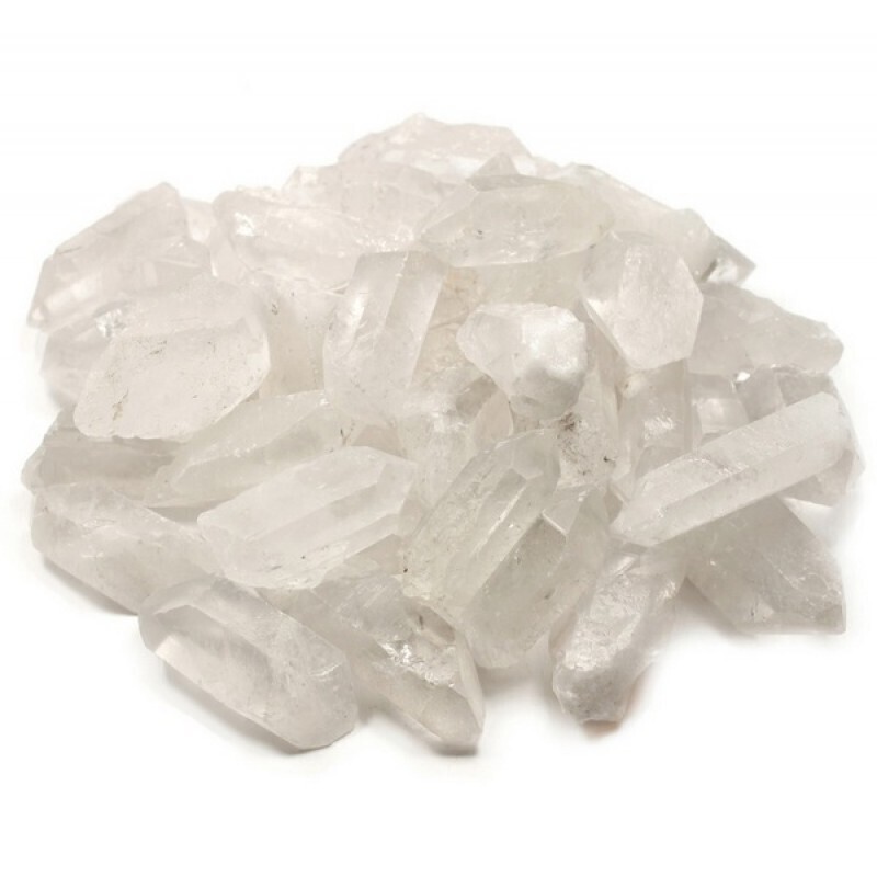 Clear Quartz Lemurian Cluster Points