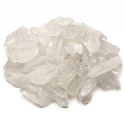 Clear Quartz Lemurian Cluster Points