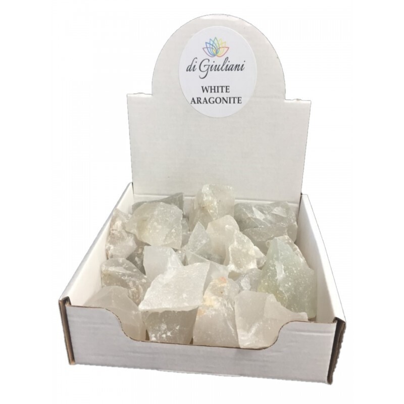 Rough White Aragonite Natural Crystal Inner Peace Awakening 
