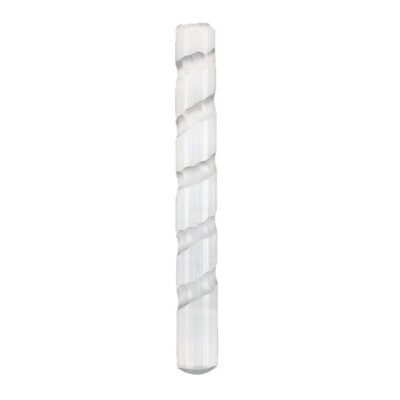 Selenite Crystal Spiral Massage Wand