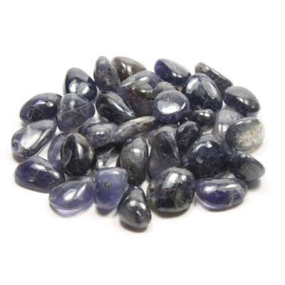 Iolite Tumbled Natural Crystal - Safe journey 