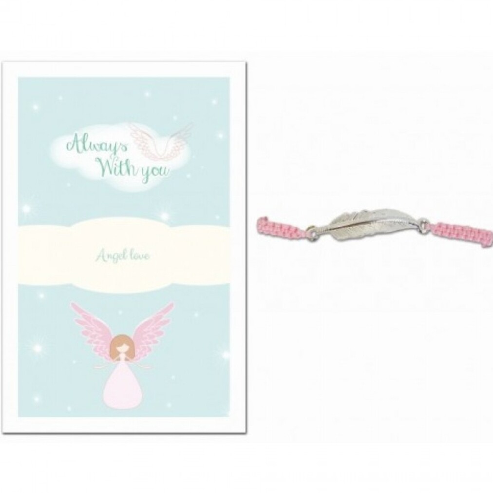 Gentle Angel Feather Bracelet
