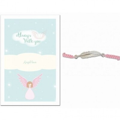 Gentle Angel Feather Bracelet