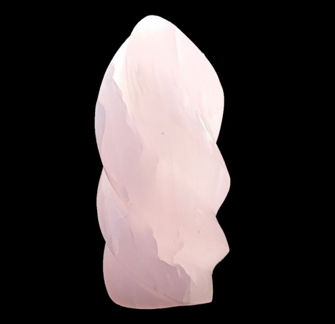 Mangano Calcite Crystal Tower Unicorn Cone  XL 1000g 