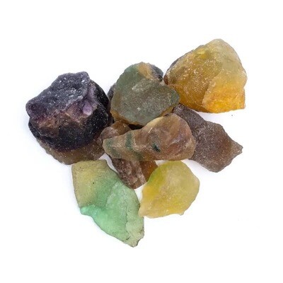 Rough Rainbow Fluorite - Inspiration &amp; Positivity 