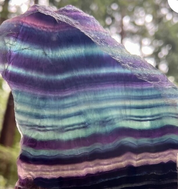 Rough Rainbow Fluorite - Inspiration &amp; Positivity 