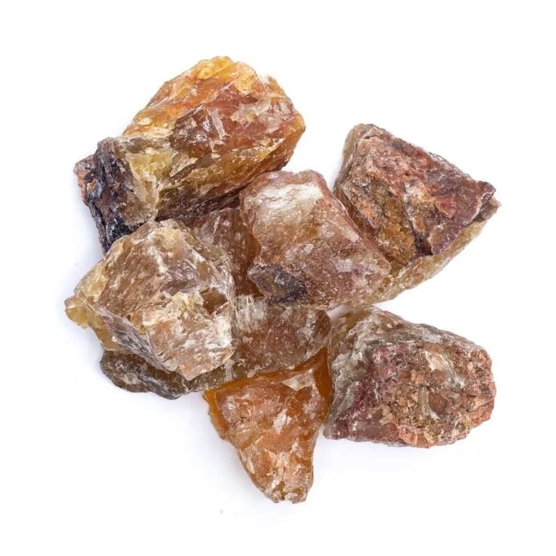 Fluorite Rough Yellow Crystal Quartz Natural Stone 