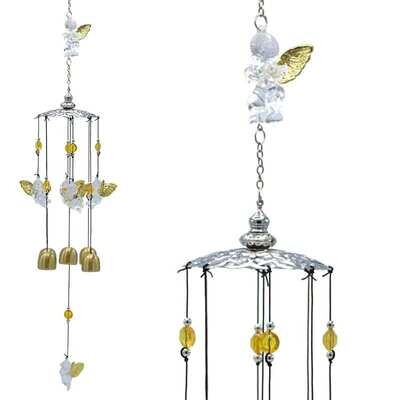 Wind chime with five Angels Decoration - Peace 