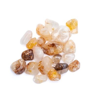 Golden Healer tumbled crystal(Limonite Quartz)