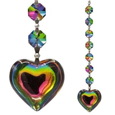 Lighghtcatcher Aurora Heart Feng Shui Crystal Window Decoration