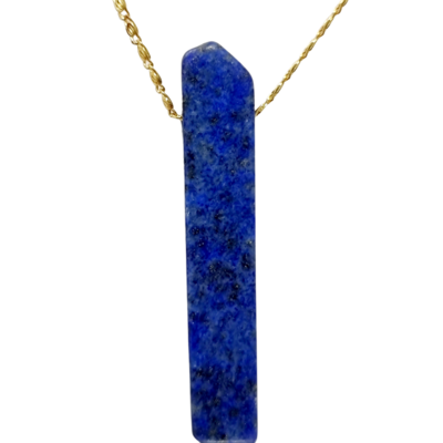Lapis Lazuli "Good luck" / "Love me" Harmony &amp; Self Confidence Amulet 6 -7cm