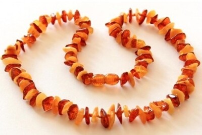 Natural Baltic Amber Multicolour Necklace Adult 