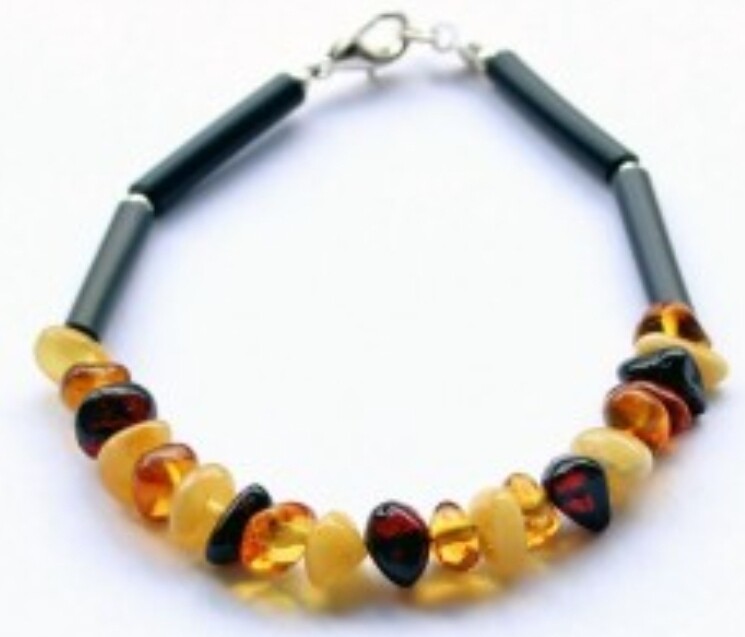 Amber Adult bracelet  Natural Baltic Amber Energy Joy Happiness Protection