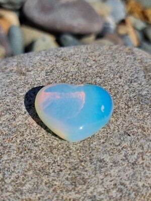 Opalite Heart Crystal 