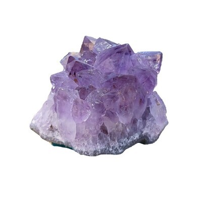 Amethyst Crystal Deep Purple Raw Druze Cluster 