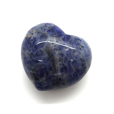 Sodalite Polished Puff Heart 30m 