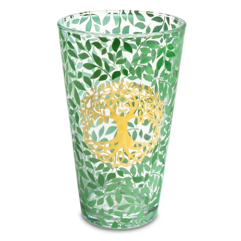Drinking glass Large Tree of Life