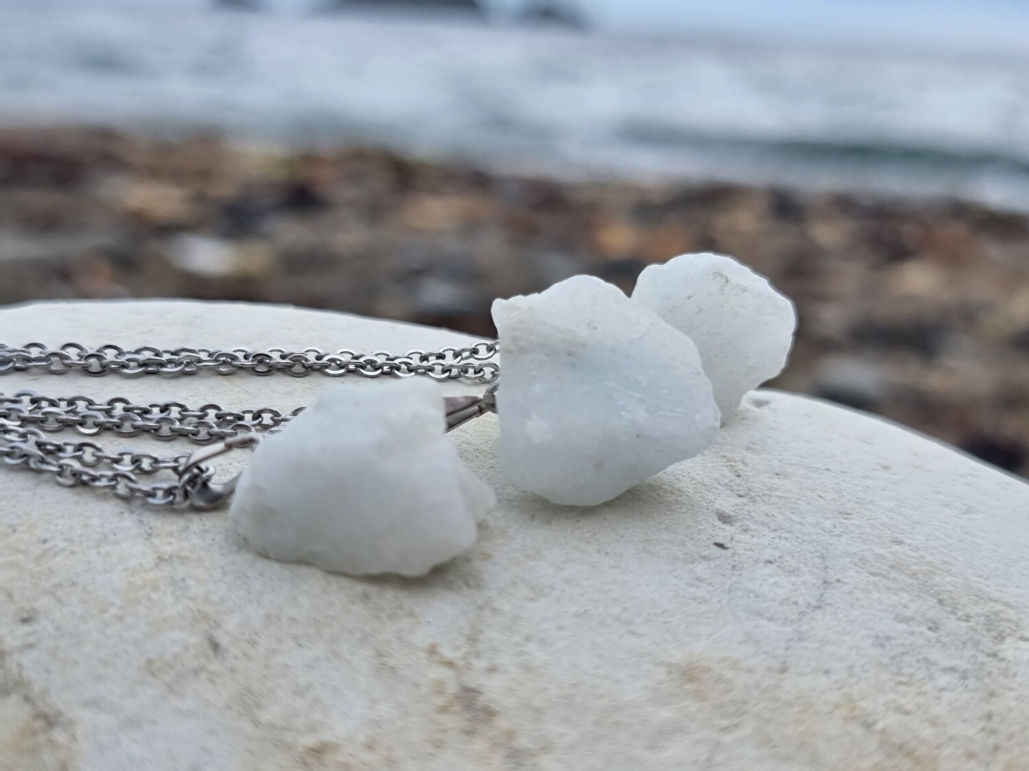 Hemimorphite Tough Gemstone Pendant Clarity Spiritual Growth Awakening 