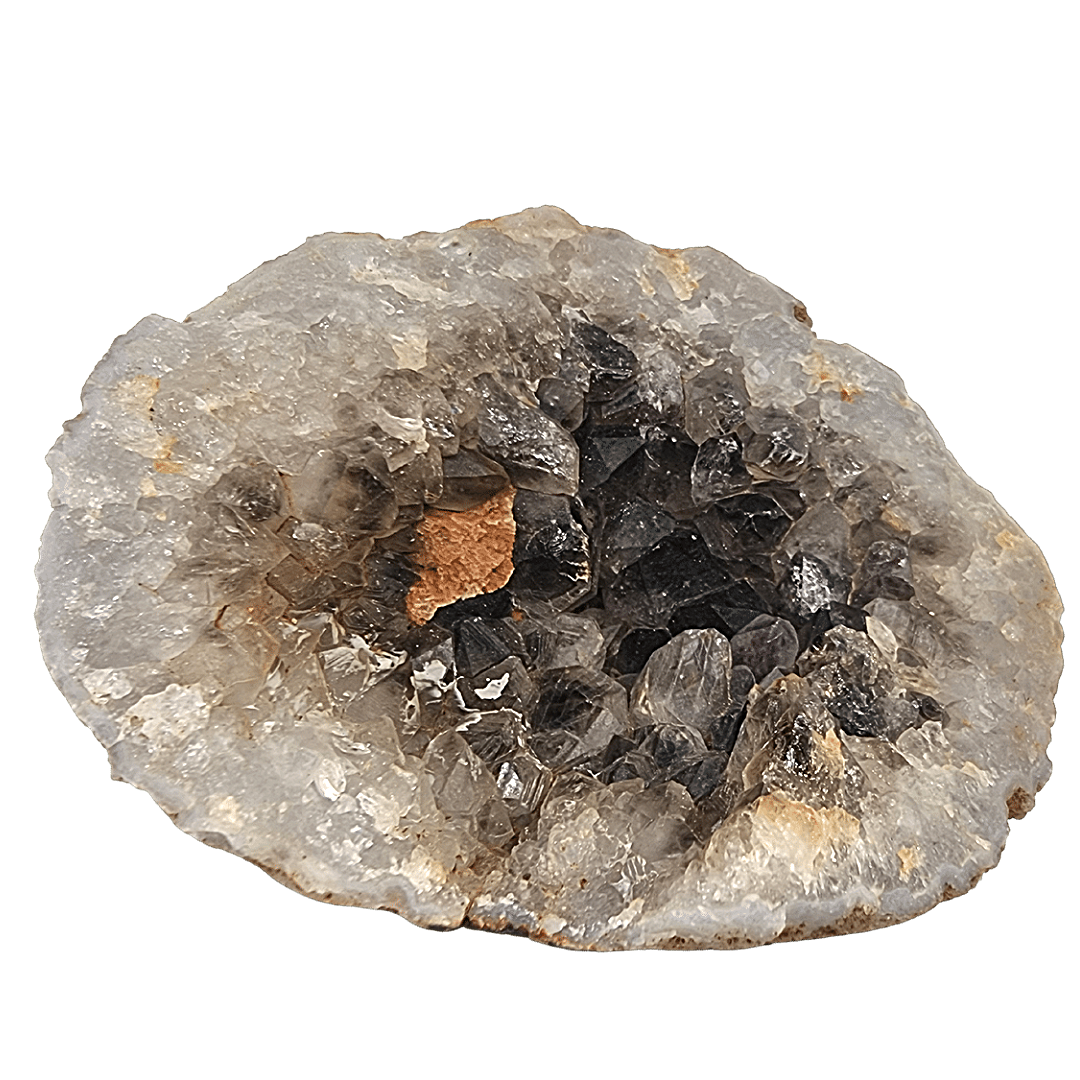 Rough Smoky Quartz Druzy Crystal - Emotional Balance