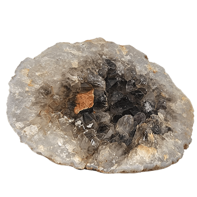 Rough Smoky Quartz Druzy Crystal - Emotional Balance