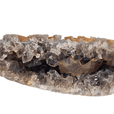 Smoky Quartz Rough Druzy Crystal - Grounding, Emotional Balance