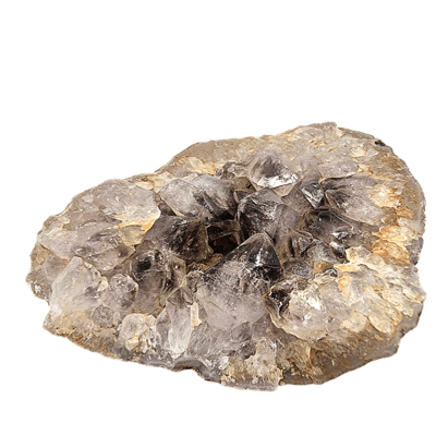 Smoky Quartz Druzy Natural Stone Specimen Crystal