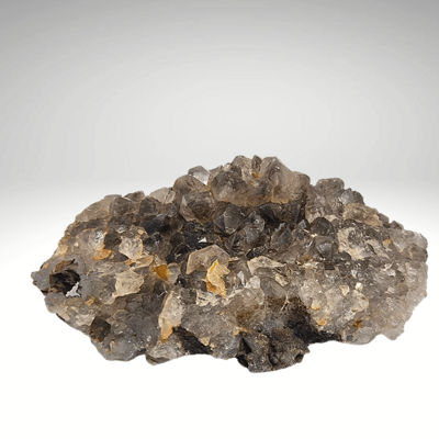 Smoky Quartz DruzybNatural Stone Specimen Crystal Rough 