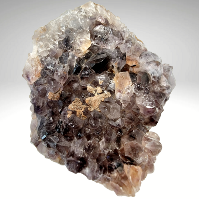 Smoky Quartz Druzy Crystal Natural Stone Specimen