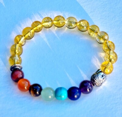 Citrine Crystal Bracelet Chakra