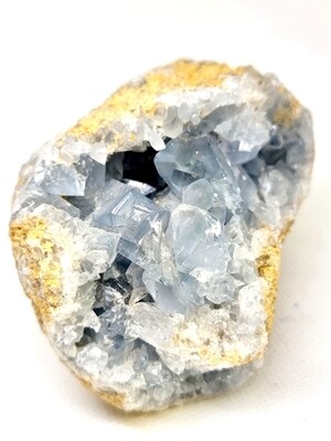 Celestite Cluster Crystal  L - Inner Peace &amp; Mind