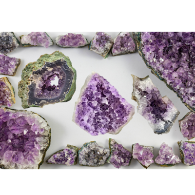 Amethyst Crystal Druzy Geode Cluster Repair Balance Aura