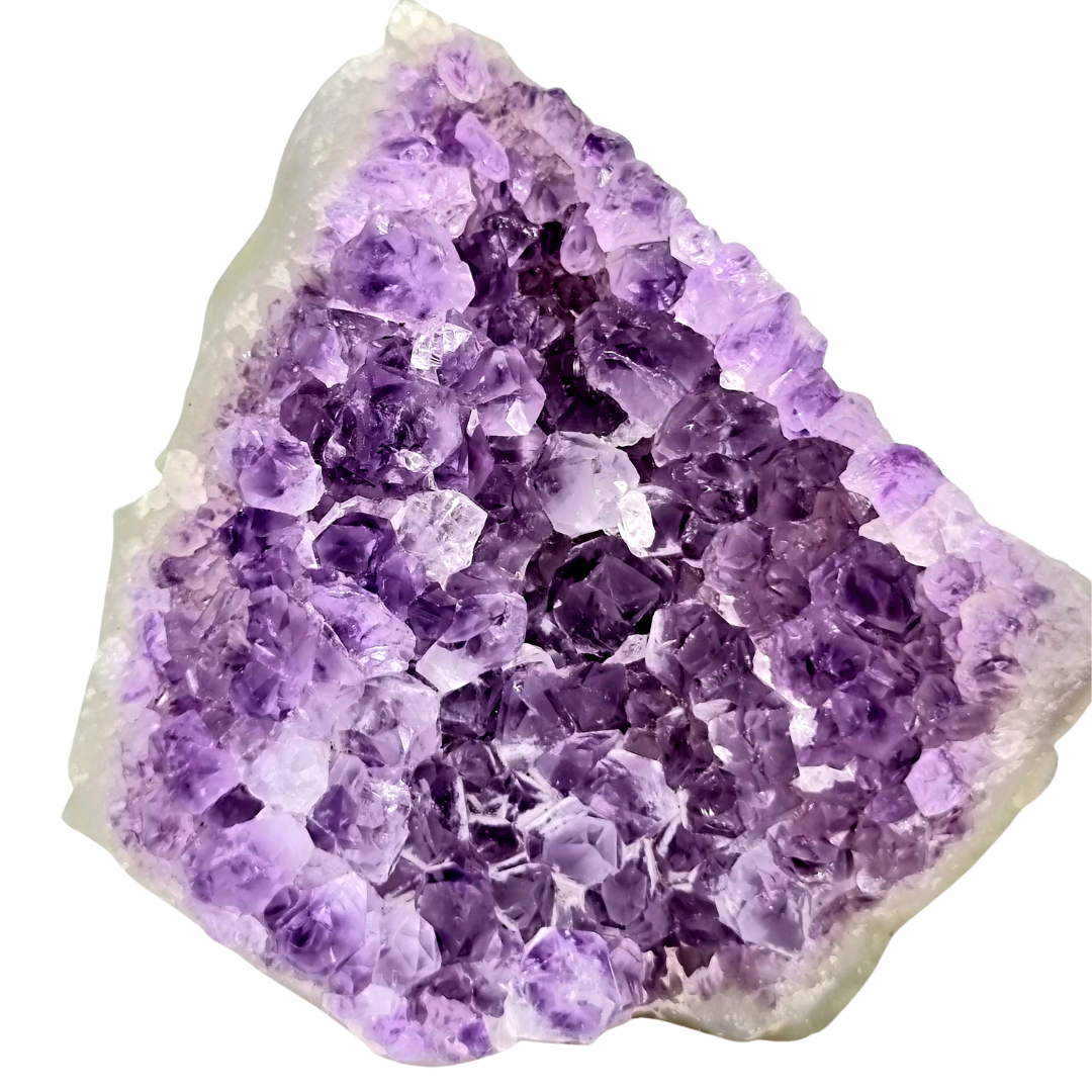 Amethyst Crystal Druzy Geode Cluster Repair Balance Aura
