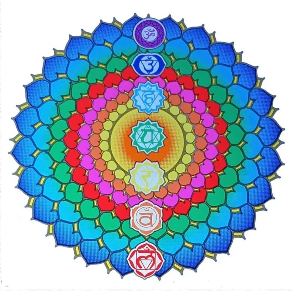 Healing Sticker Sunseal Decal &quot;Chakra Healing&quot;