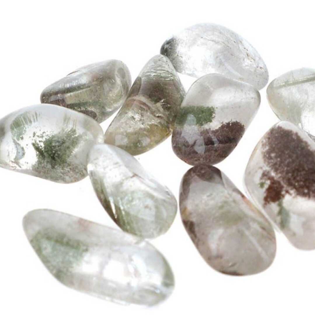 Clear Quartz with Inclusions Tumbled Stone 20-30mm